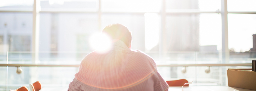 Trabajando en la oficina